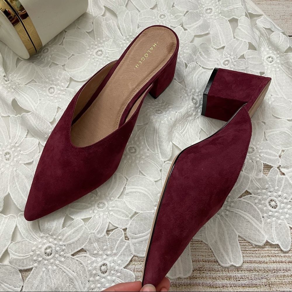 Halogen Red Tori Mules - Picture 9 of 10